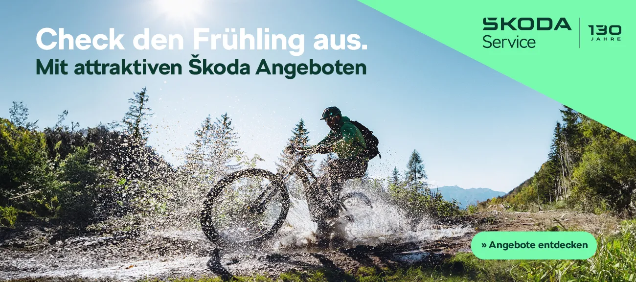 Slider Skoda Service Frühjahrs Angebote