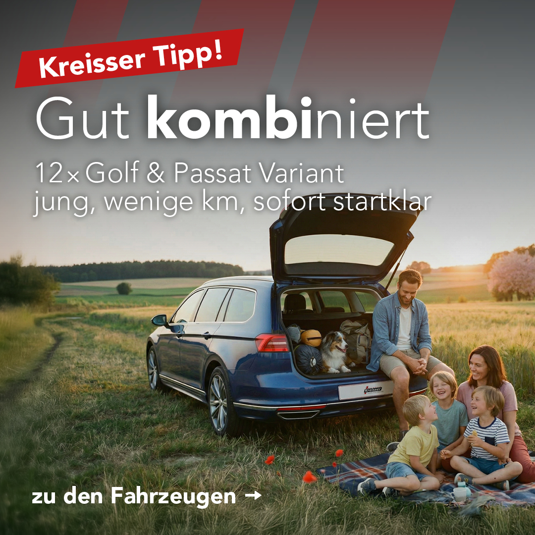 BEITRAG VW Golf + Passat Variant Mar26